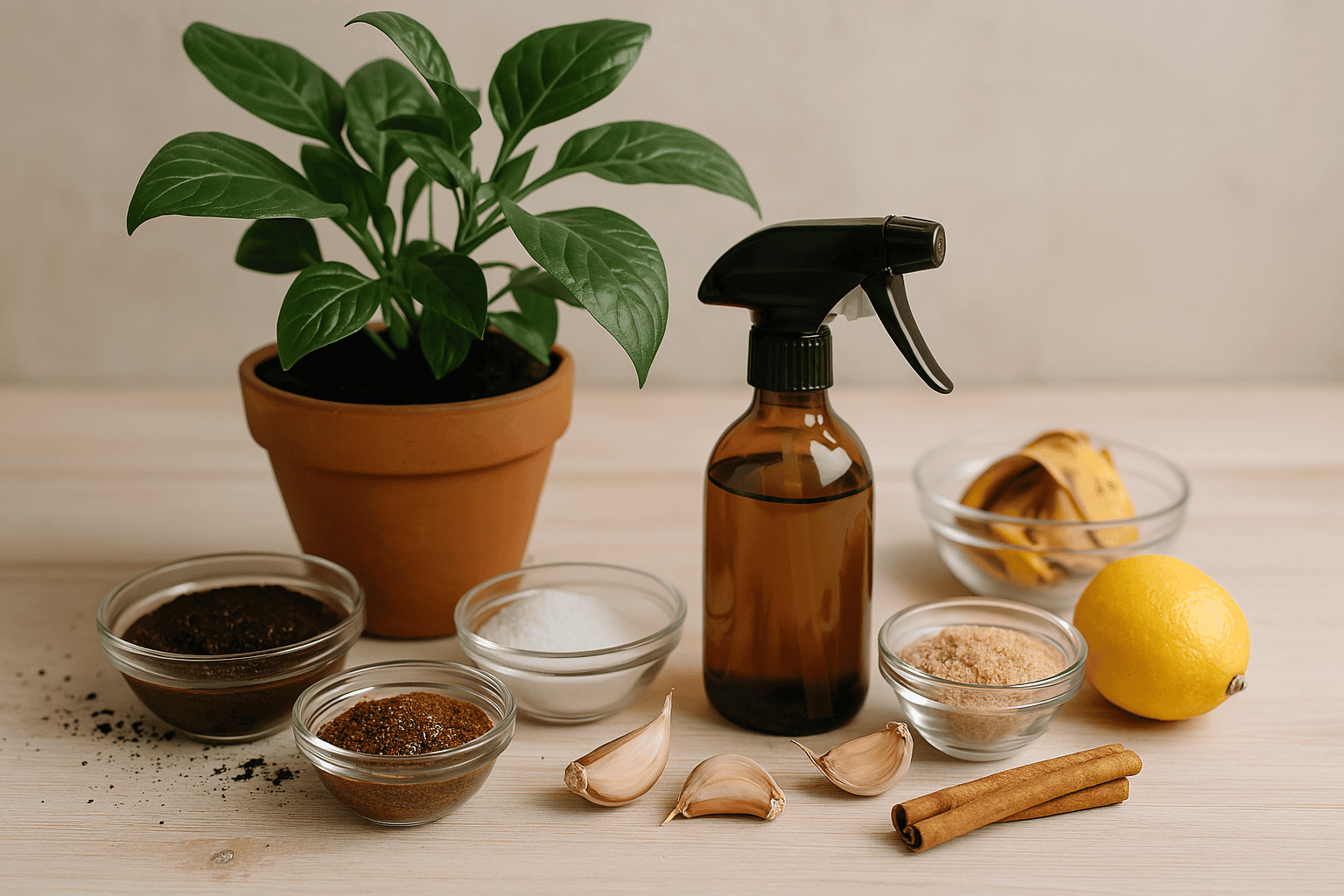 Bitkiler İçin Evde Doğal İlaç Hazırlama Rehberi