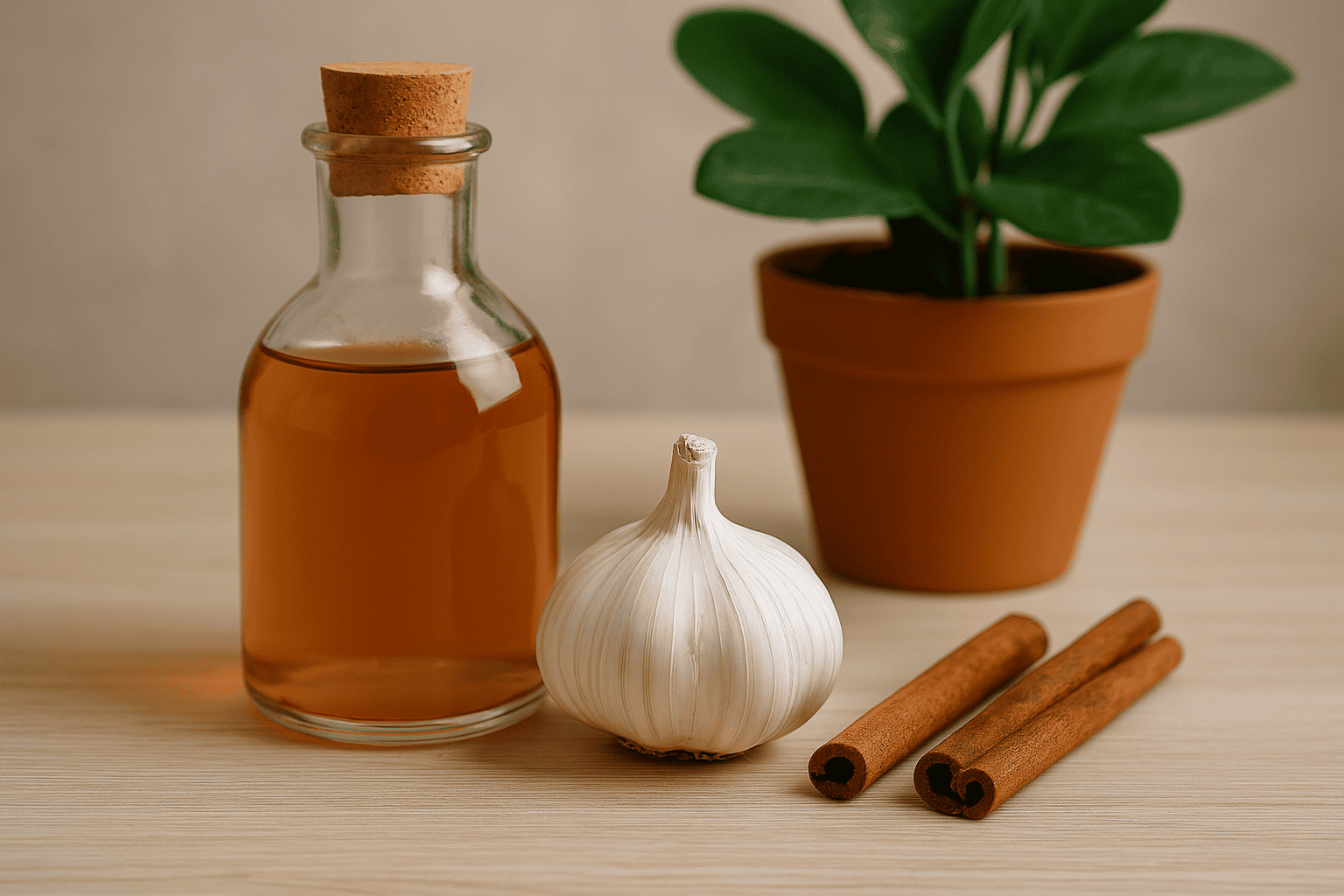 Doğal Bitki Koruyucular: Sirke, Sarımsak, Tarçın Kullanımı