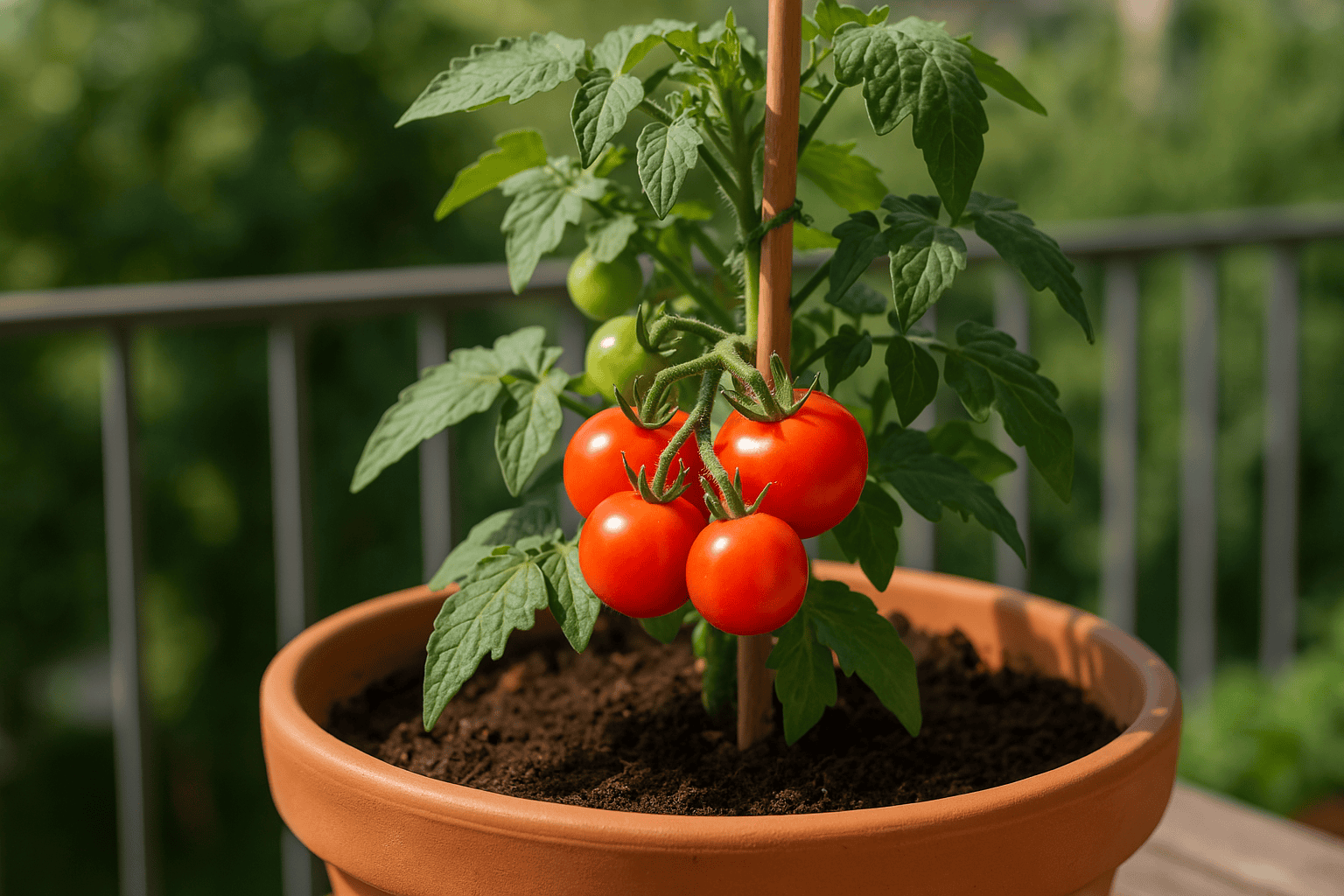 Evde Saksıda Domates Nasıl Yetiştirilir?