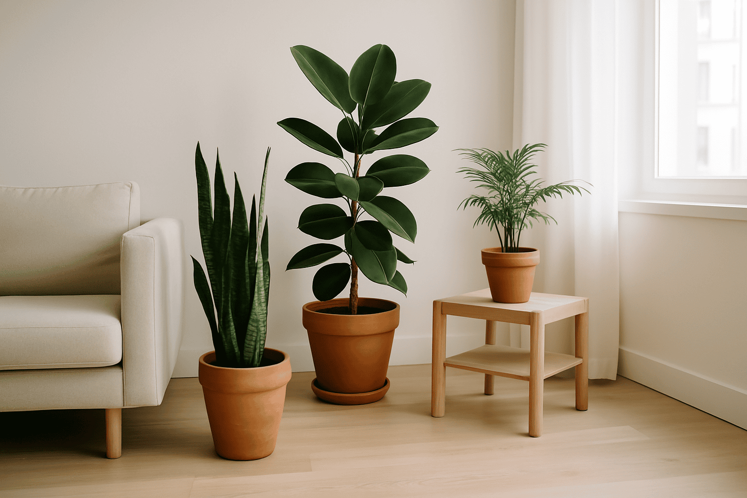 Minimalist Evler İçin Uygun Bitkiler