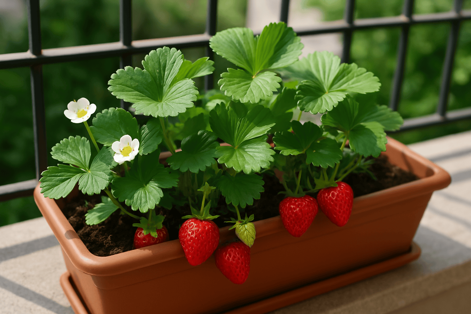 Saksıda Çilek Yetiştirmenin Püf Noktaları