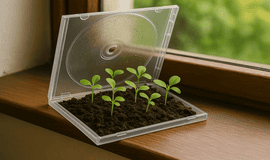 CD Kutusundan Mini Seralık