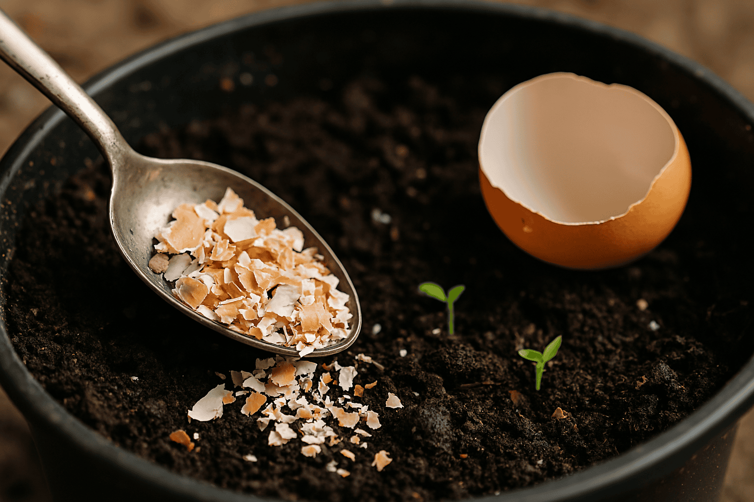 Yumurta Kabuklu Kompost Takviyesi